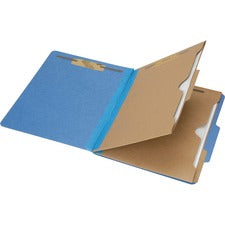 SKILCRAFT Pocket Style 6-part Letter Classification Folders