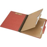 SKILCRAFT Pocket Style 6-part Letter Classification Folders