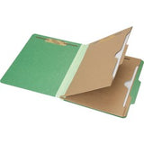 SKILCRAFT Pocket Style 6-part Letter Classification Folders