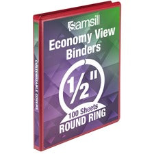 Samsill Economy Round Ring View Binders