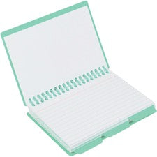 C-Line Spiral Bound Index Card Notebook with Index Tabs