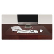 Lorell Rectangular Crystal-clear Desk Pads