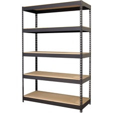 Lorell Riveted Steel Shelving