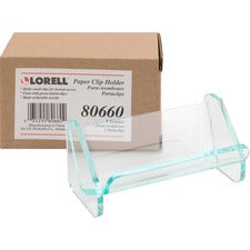 Lorell Acrylic Paper Clip Holder