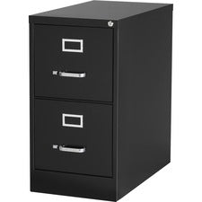 Lorell Fortress Series 28.5'' Letter-size Vertical Files - 2-Drawer