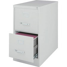 Lorell Fortress Series 28.5'' Letter-size Vertical Files - 2-Drawer