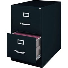 Lorell Commercial Grade 28.5'' Legal-size Vertical Files - 2-Drawer