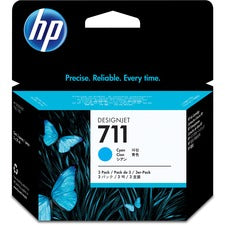 HP 711 (CZ134A) Original Ink Cartridge - Multi-pack