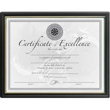 DAX Black & Gold Certificate Frames