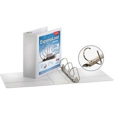 Cardinal ExpressLoad ClearVue Lock D-Ring Binder