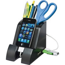 Victor Smart Charge USB Hub Pencil Cup