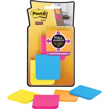 Post-it&reg; Super Sticky Full Adhesive Notes - Rio de Janeiro Color Collection