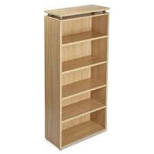 Lorell Concordia Series Laminate 5-Shelf Bookcase