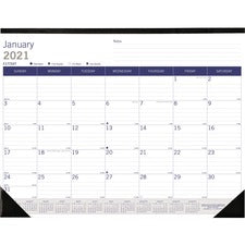 Blueline DuraGlobe Monthly Desk Pad