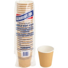 Genuine Joe Ripple Hot Cups