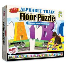 Carson Dellosa Education Alphabet Train Floor Puzzle