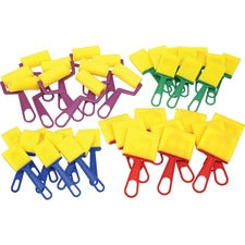 Creativity Street Foam Brushes/Rollers Classroom Pack