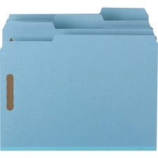 Smead 100% Recycled Fastener File Folders