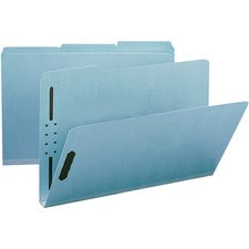 Smead 100% Recycled Fastener File Folders
