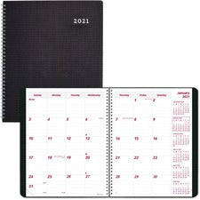 Brownline Duraflex 14-Month Monthly Planner