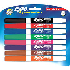 Expo Low-Odor Dry-erase Fine Tip Markers