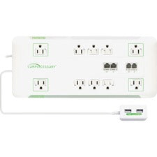 Compucessory Slim 10-Outlet Surge Block Protector