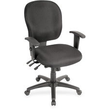 Lorell Adjustable Waterfall Design Task Chair
