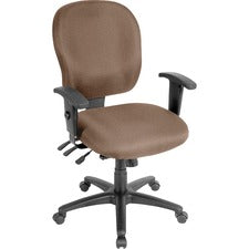 Lorell Adjustable Waterfall Design Task Chair