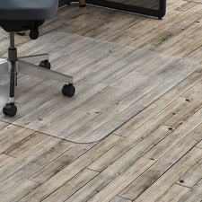 Lorell Hard Floor Rectangler Polycarbonate Chairmat