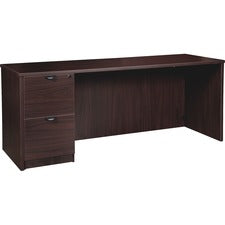 Lorell Prominence 79000 Series Espresso Credenza - 2-Drawer