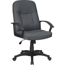 Lorell Executive Fabric Mid-Back Chair