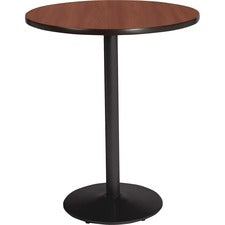 Lorell Bistro-Height Laminate Table with Base
