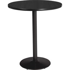 Lorell Bistro-Height Laminate Table with Base