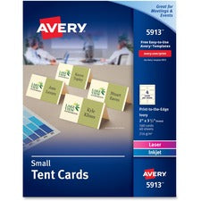 Avery&reg; Laser, Inkjet Print Tent Card