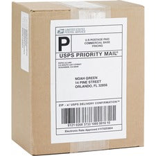 Business Source Bright White Premium-quality Internet Shipping Labels