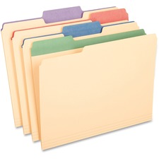Pendaflex Color Tab Manila File Folders