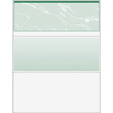 DocuGard High Security Green Marble Business Checks with 11 Features to Prevent Fraud
