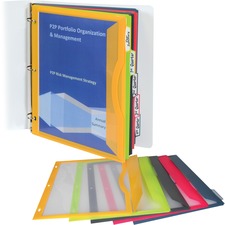 C-Line Super Heavyweight Poly Binder Pockets with Write-On Index Tabs