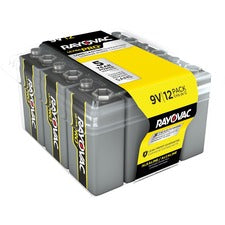 Rayovac Ultra Pro Alkaline 9 Volt Batteries 12-Pack