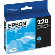 Epson DURABrite Ultra 220 Ink Cartridge - Cyan