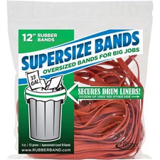 Alliance Rubber 08994 SuperSize Bands - Large 12" Heavy Duty Latex Rubber Bands - For Oversized Jobs