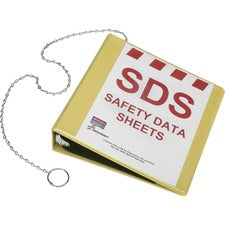 SKILCRAFT Safety Data Sheets SDS Yellow Binder