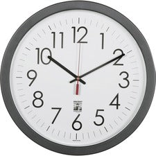 SKILCRAFT 14.5" Round SelfSet Wall Clock