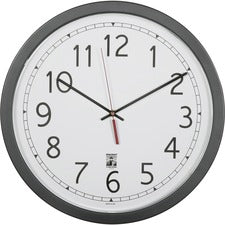 SKILCRAFT 16.5" Round SelfSet Wall Clock