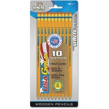 The Board Dudes No.2 Presharpened USA Gold Pencils