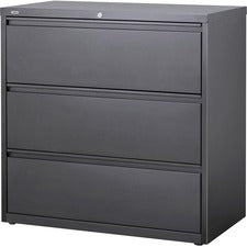 Lorell Hanging File Drawer Charcoal Lateral Files