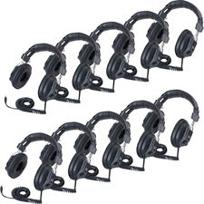 Califone 3068AV-10L Switchable Headphones Classpack