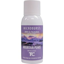 Rubbermaid Commercial 4012571 Microburst 3000 Refill - Mountain Peaks