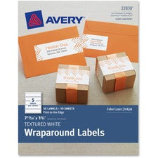 Avery® Wraparound Labels - Waterproof