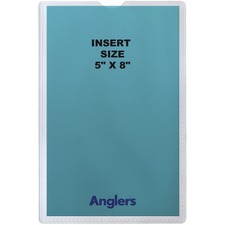 Anglers Self-stick Crystal Clear Poly Envelopes